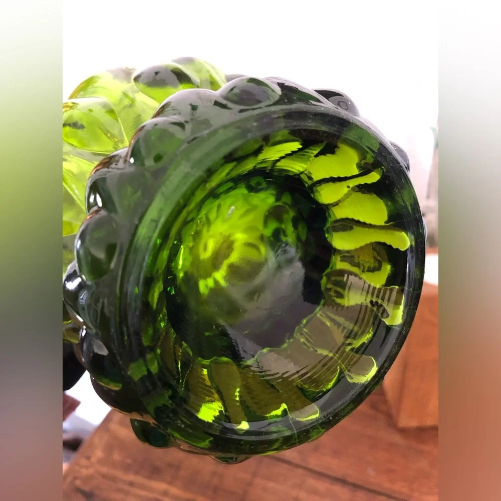 Incroyable et RARE et immense Swung vase 6 pétales - Picture 9 of 9